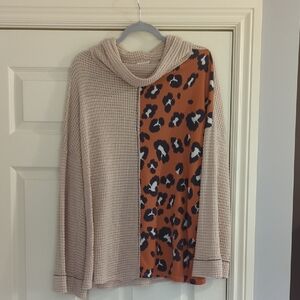 XL-XXL Bibi Cowl Neck Tunic